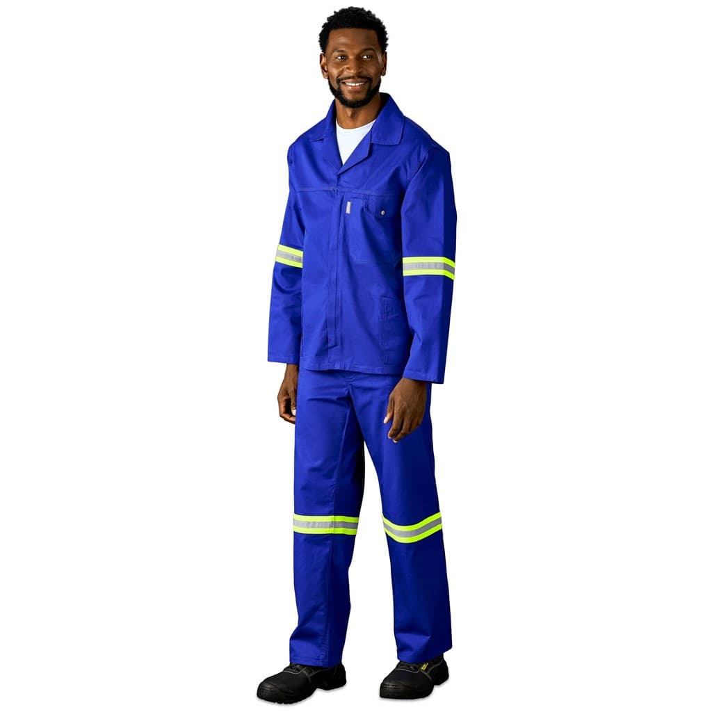 Artisan Premium 100% Cotton Jacket – Reflective Arms – Yellow Tape thumbnail 17