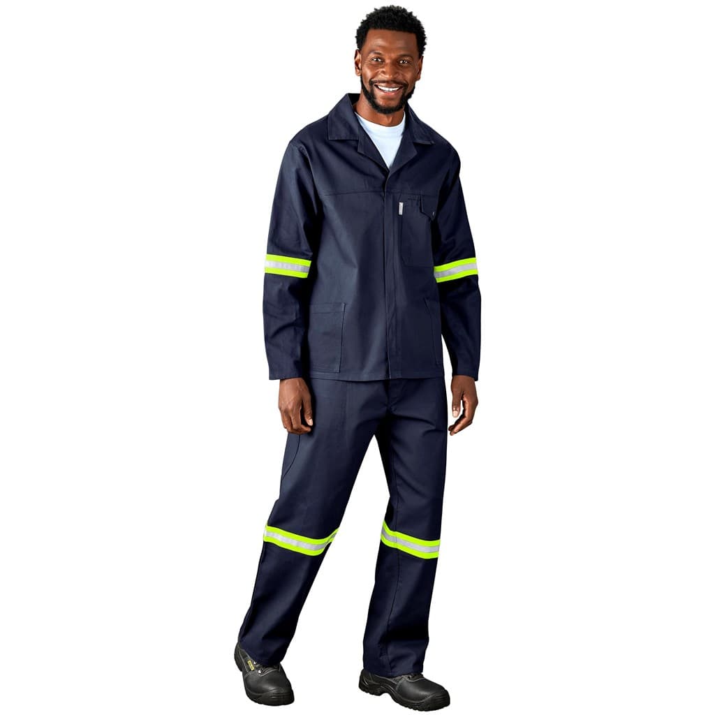 Artisan Premium 100% Cotton Jacket – Reflective Arms – Yellow Tape thumbnail 24