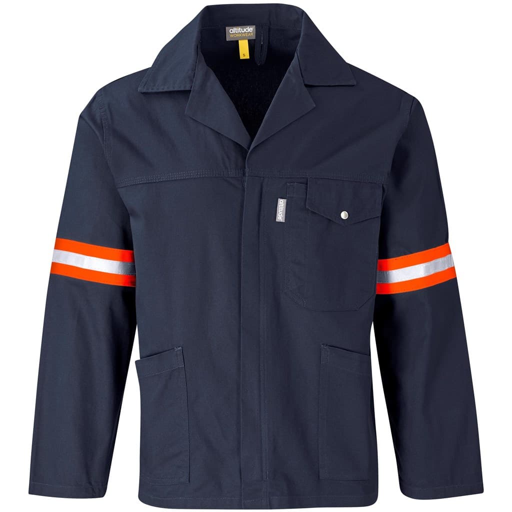 Artisan Premium 100% Cotton Jacket – Reflective Arms – Orange Tape thumbnail 16