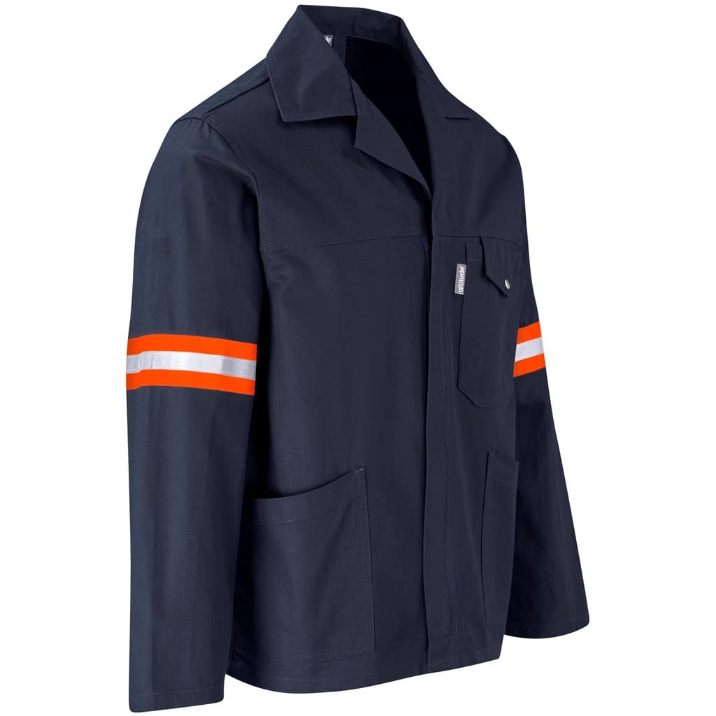 Artisan Premium 100% Cotton Jacket – Reflective Arms – Orange Tape thumbnail 18