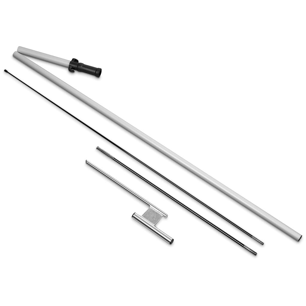 Legend 2M Sublimated Sharkfin Double-Sided Flying Banner – 1 complete unit thumbnail 4