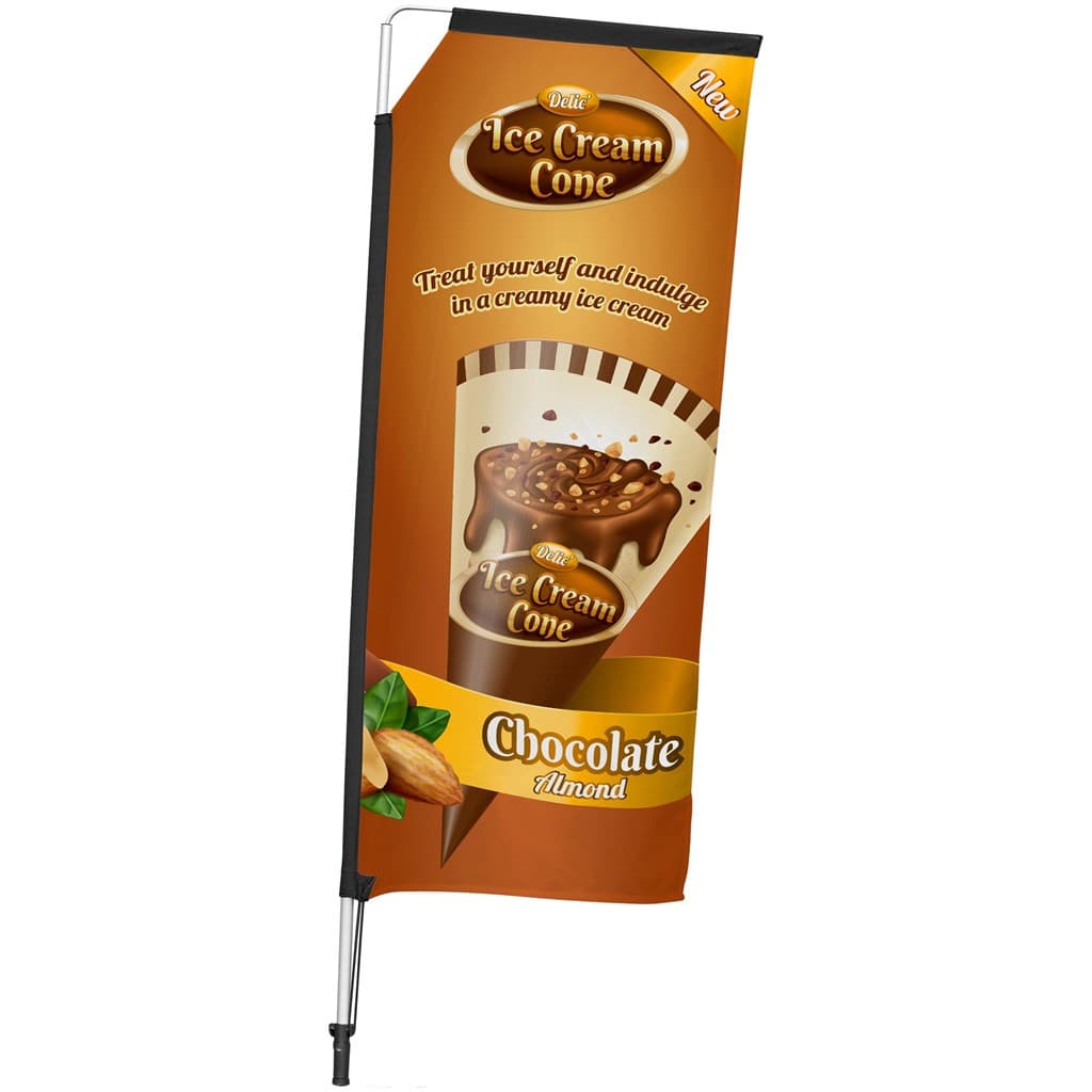 Legend 2M Sublimated Telescopic Double-Sided Flying Banner – 1 complete unit thumbnail 9