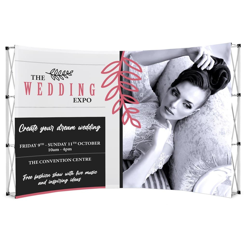 Legend Curved Banner Wall 3.5m x 2.25m thumbnail 24