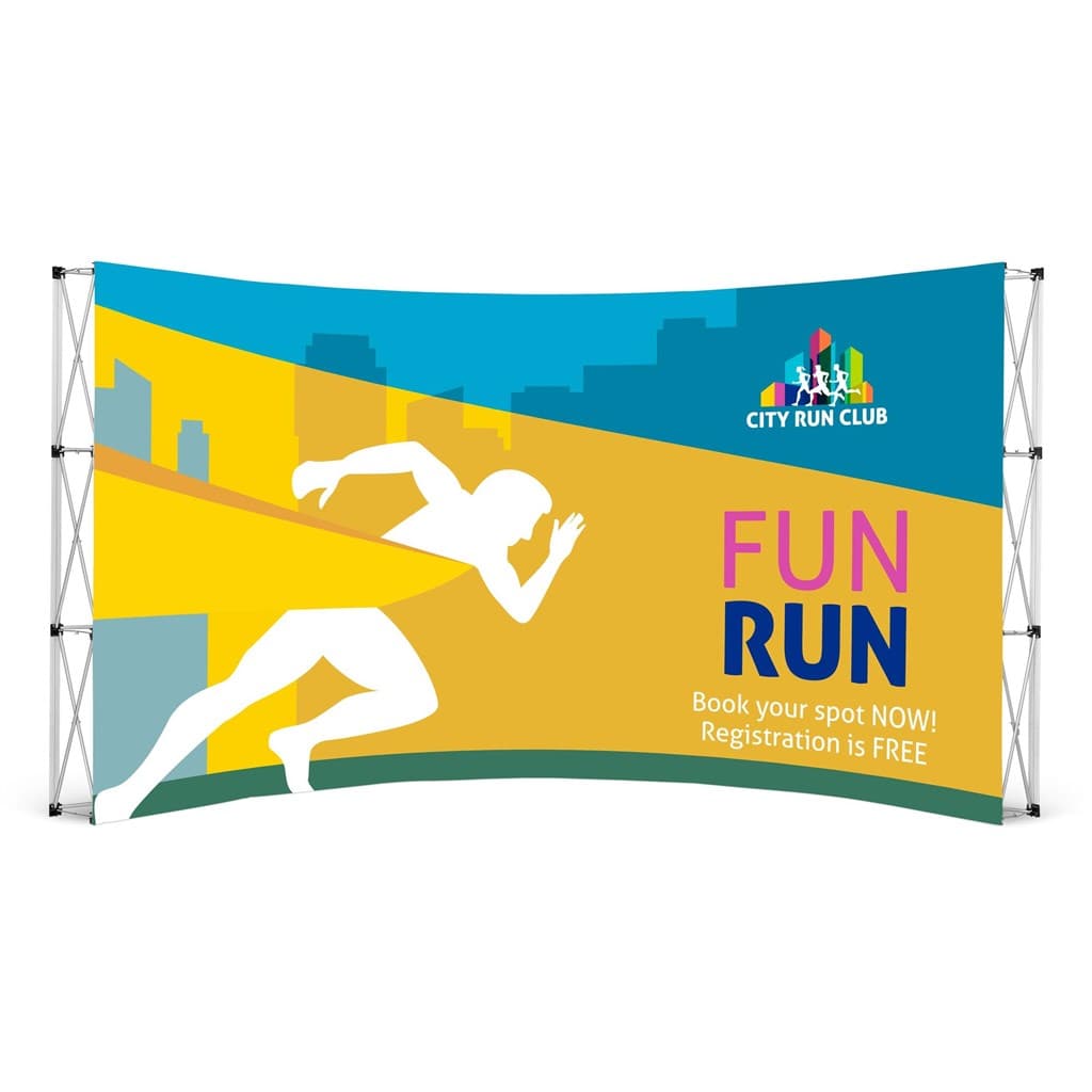 Legend Curved Banner Wall 4.2m x 2.25m thumbnail 13