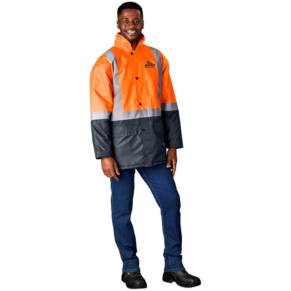 Hazard Padded Two-Tone Hi-Viz Reflective Jacket thumbnail 7