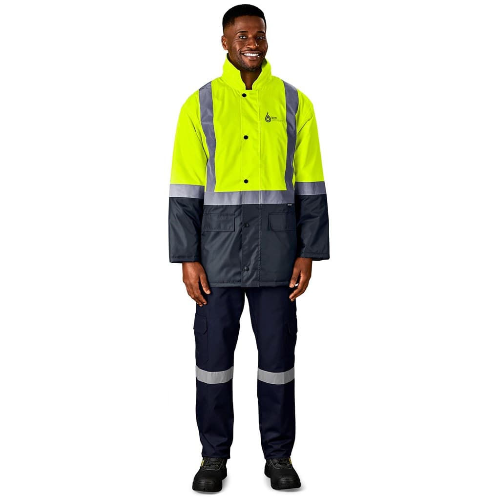 Hazard Padded Two-Tone Hi-Viz Reflective Jacket thumbnail 6