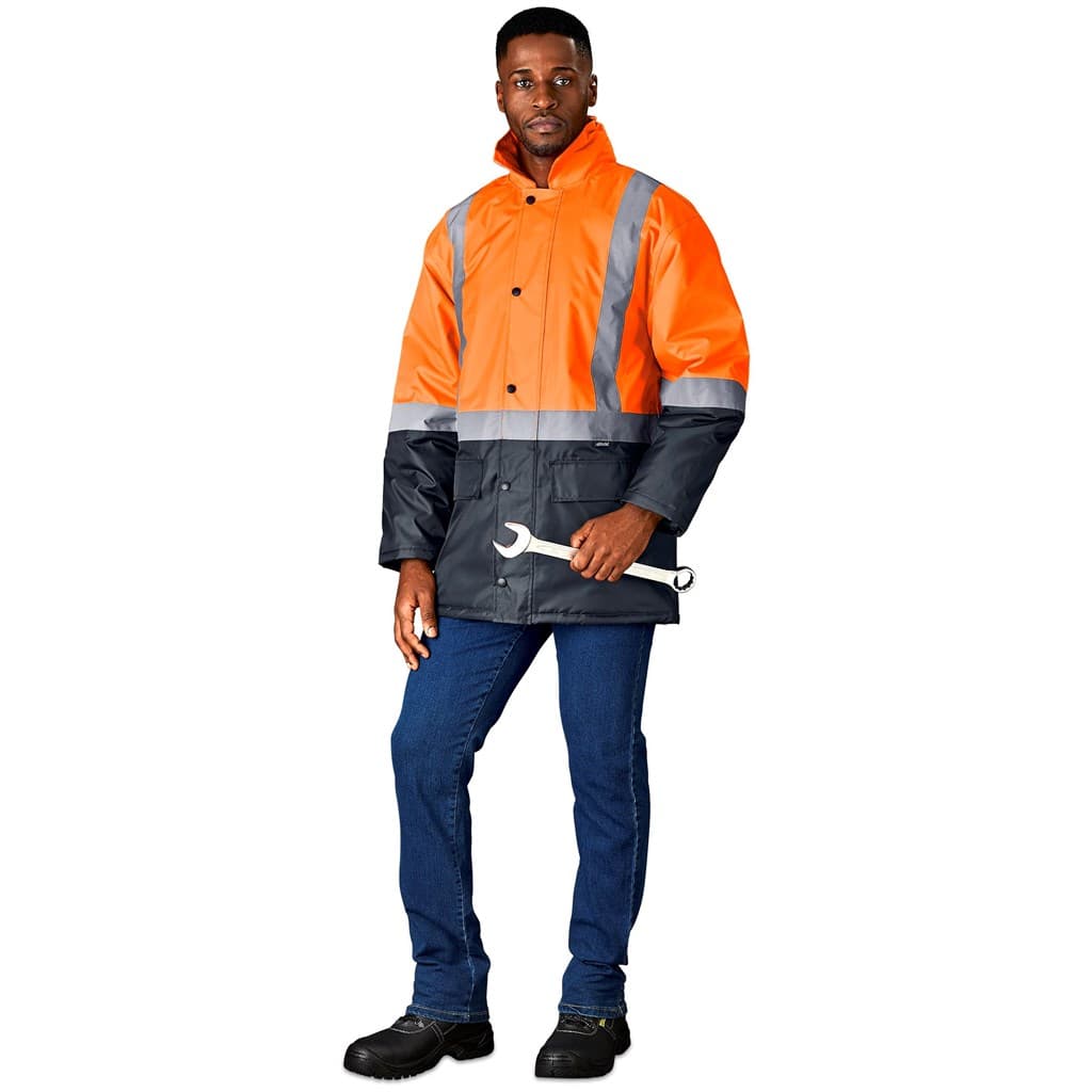 Hazard Padded Two-Tone Hi-Viz Reflective Jacket thumbnail 11
