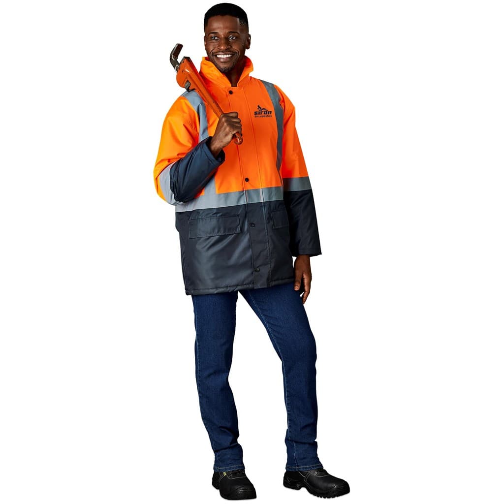 Hazard Padded Two-Tone Hi-Viz Reflective Jacket thumbnail 15
