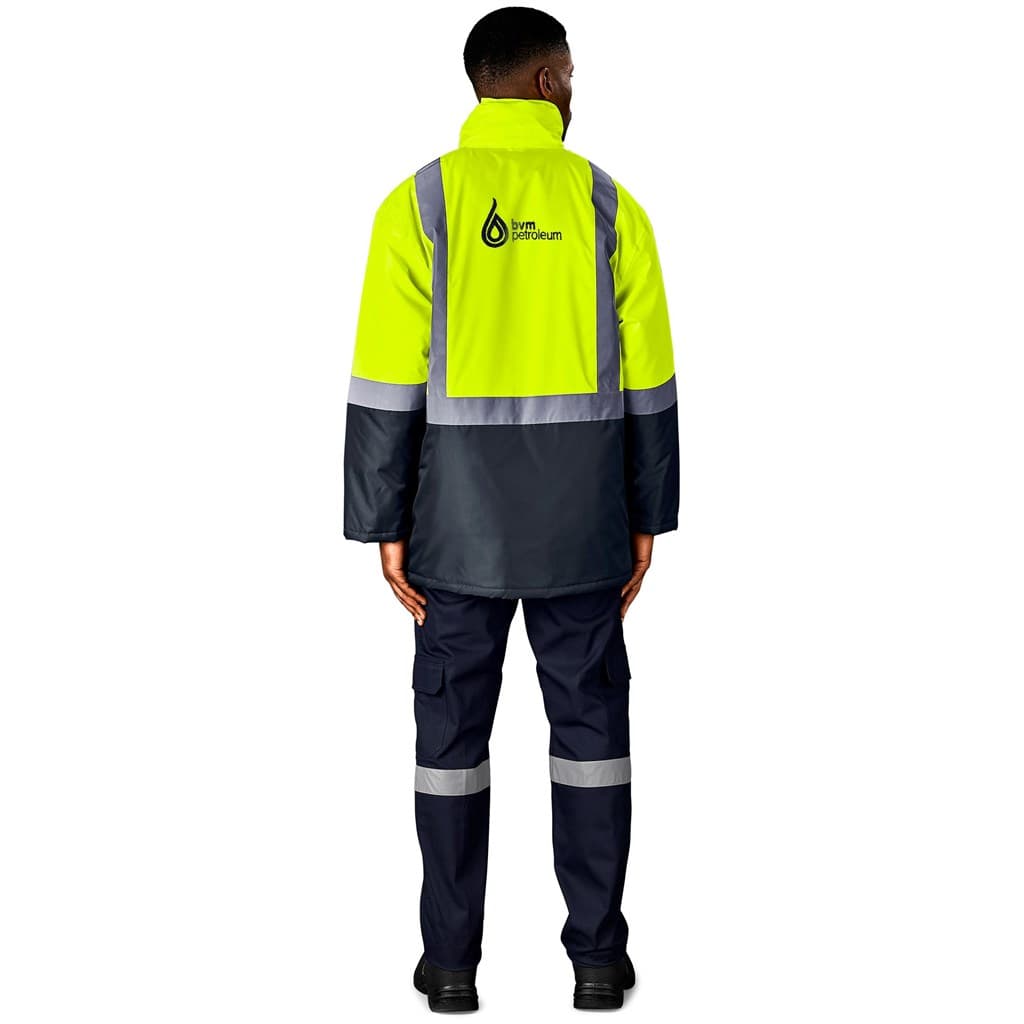 Hazard Padded Two-Tone Hi-Viz Reflective Jacket thumbnail 13