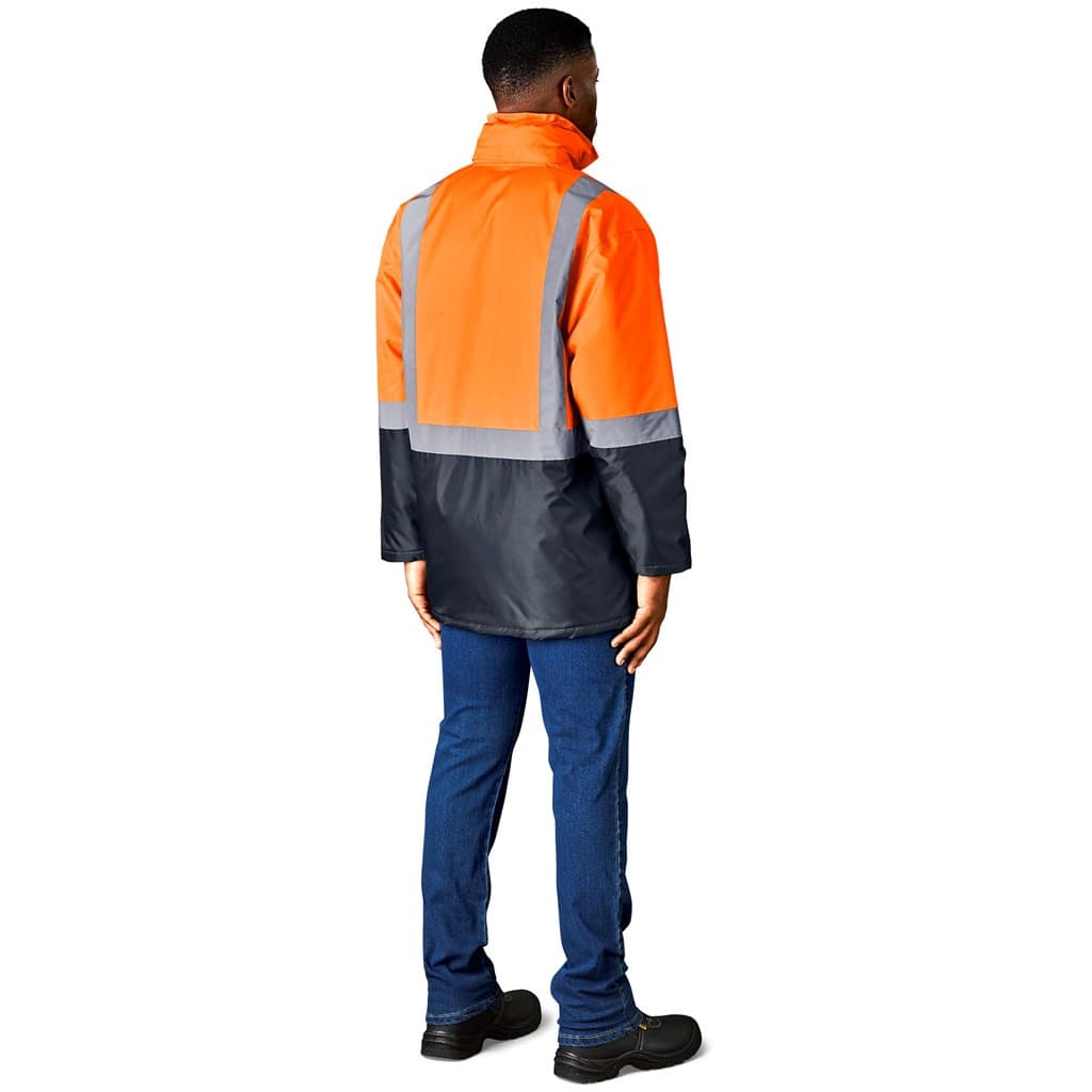Hazard Padded Two-Tone Hi-Viz Reflective Jacket thumbnail 21
