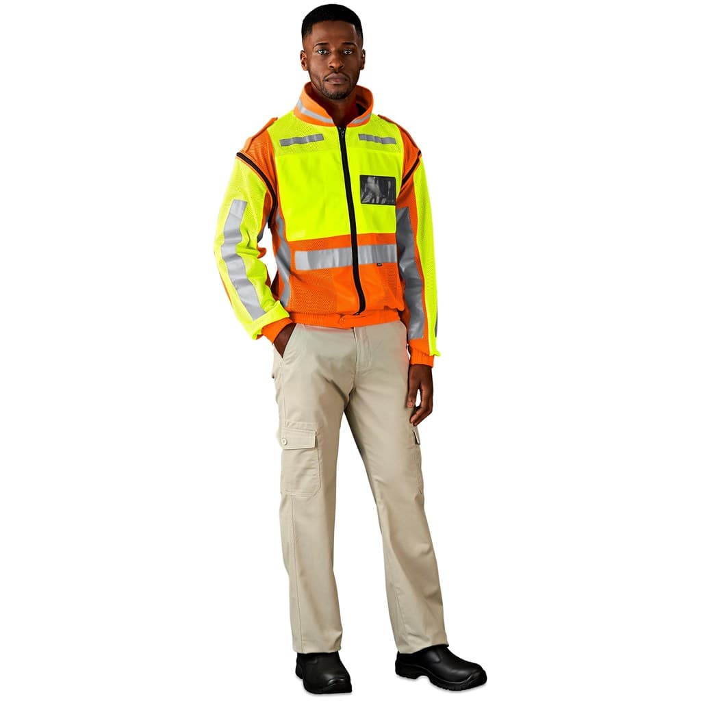 Metro Two-Tone Hi-Viz Reflective Zip-Off Jacket thumbnail 22