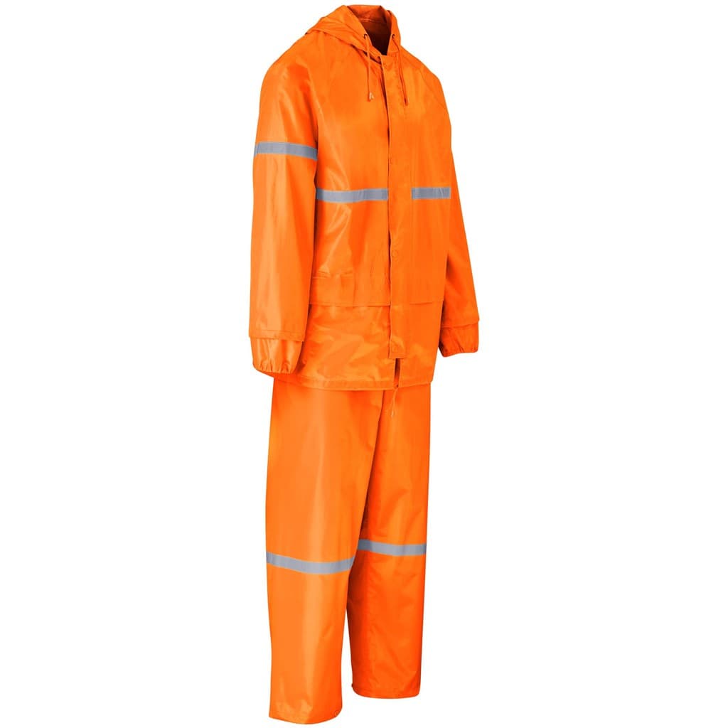 Outdoor Hi-Viz Reflective Polyester/PVC Rainsuit thumbnail 10