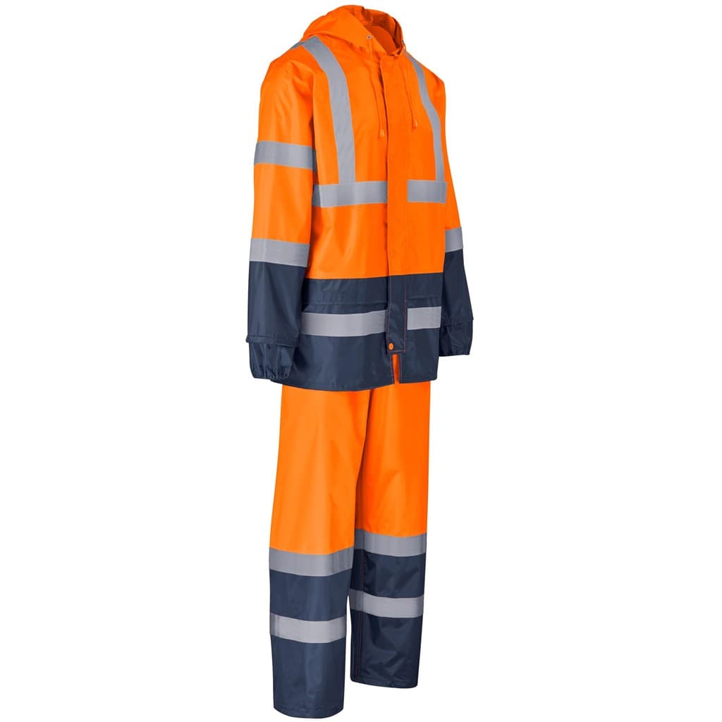 Torrent Two-Tone Hi-Viz Ref Polyester/PVC Rainsuit thumbnail 8