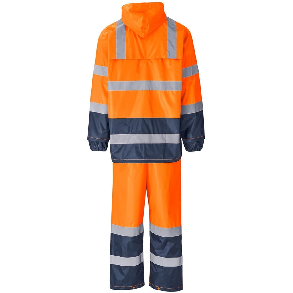 Torrent Two-Tone Hi-Viz Ref Polyester/PVC Rainsuit thumbnail 7