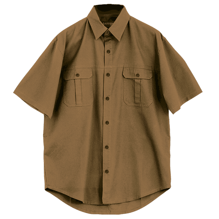 Plain Bush Shirt Mens thumbnail 5