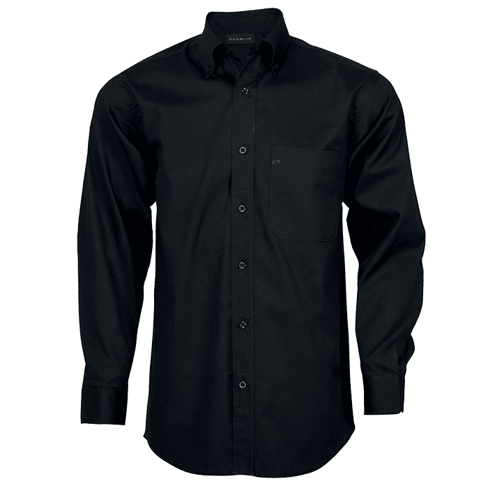 Brushed Cotton Twill Lounge Long Sleeve Mens thumbnail 4