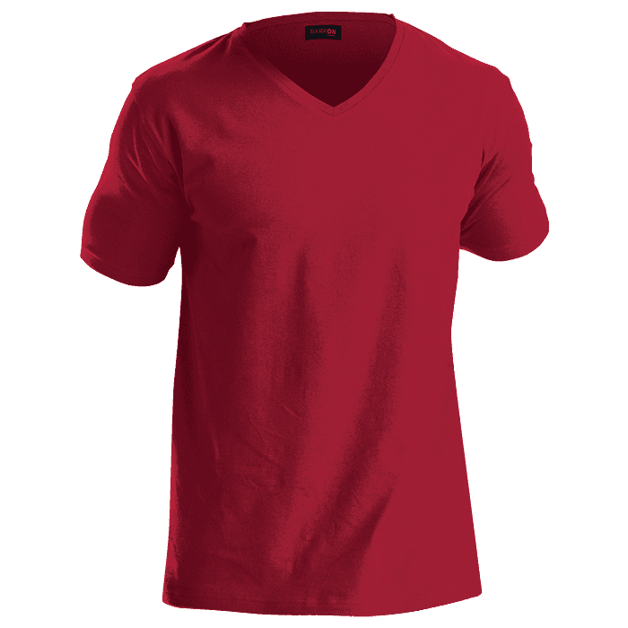 170g Slim Fit V-Neck T-Shirt Mens thumbnail 4