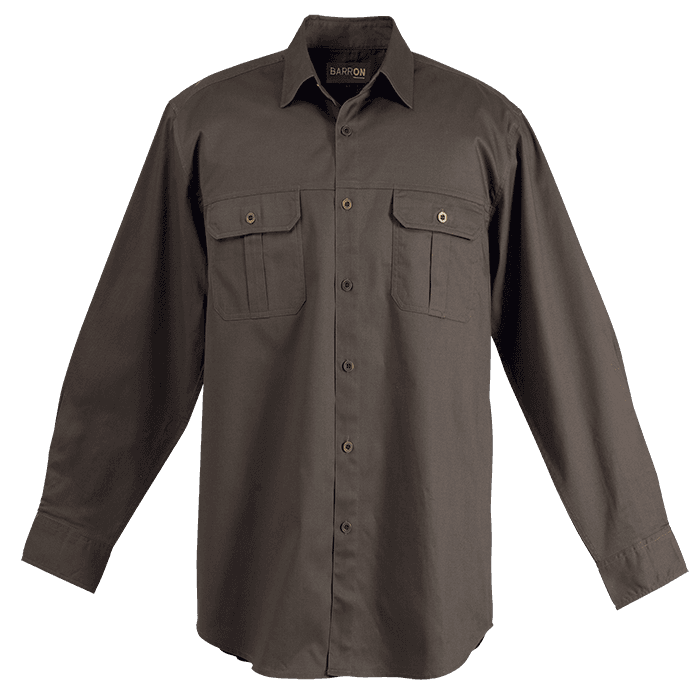 Bush Shirt Long Sleeve Mens thumbnail 2