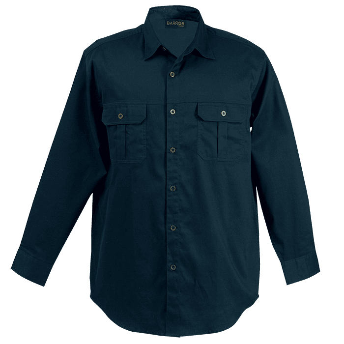 Bush Shirt Long Sleeve Mens thumbnail 3