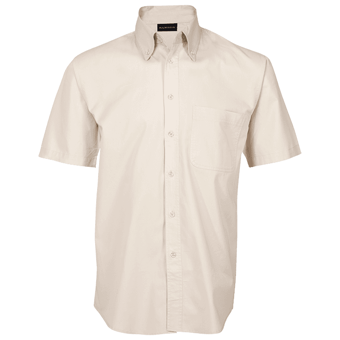 Brushed Cotton Twill Lounge Short Sleeve Mens thumbnail 3