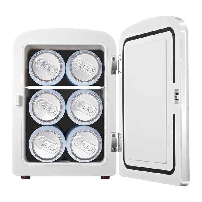 6 Can Mini-Fridge With Built In Bluetooth Speaker