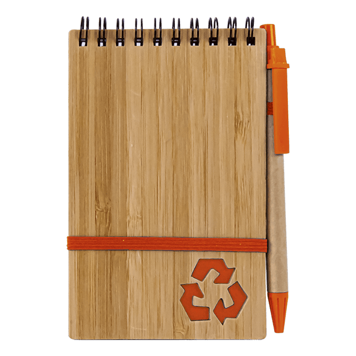 Bamboo Notebook With Pen thumbnail 4