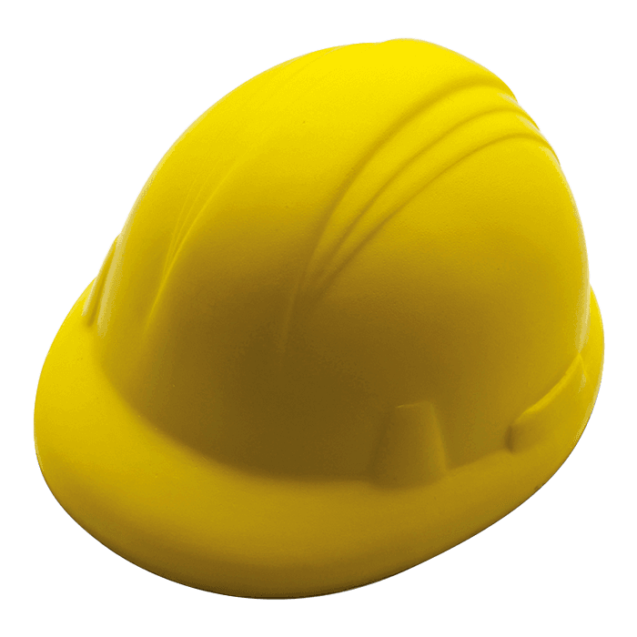 Hard Hat Shaped Stress Ball