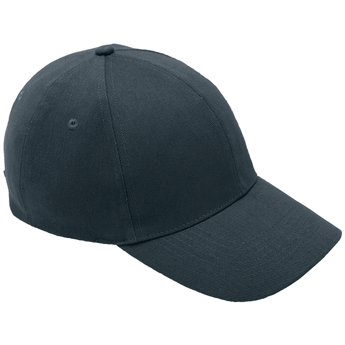 6 Panel Brushed Cotton Cap