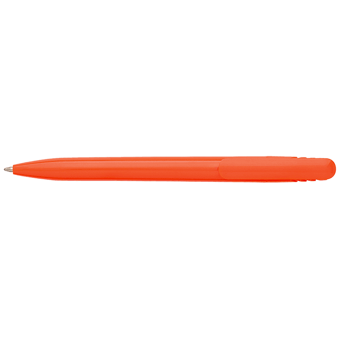 Solid Colour Ballpoint Pen with Matching Coloured Clip thumbnail 2