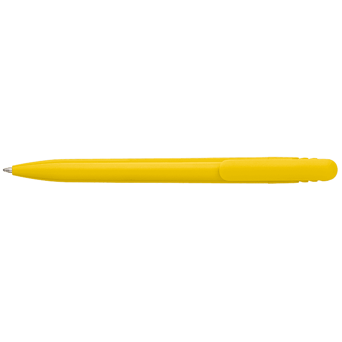Solid Colour Ballpoint Pen with Matching Coloured Clip