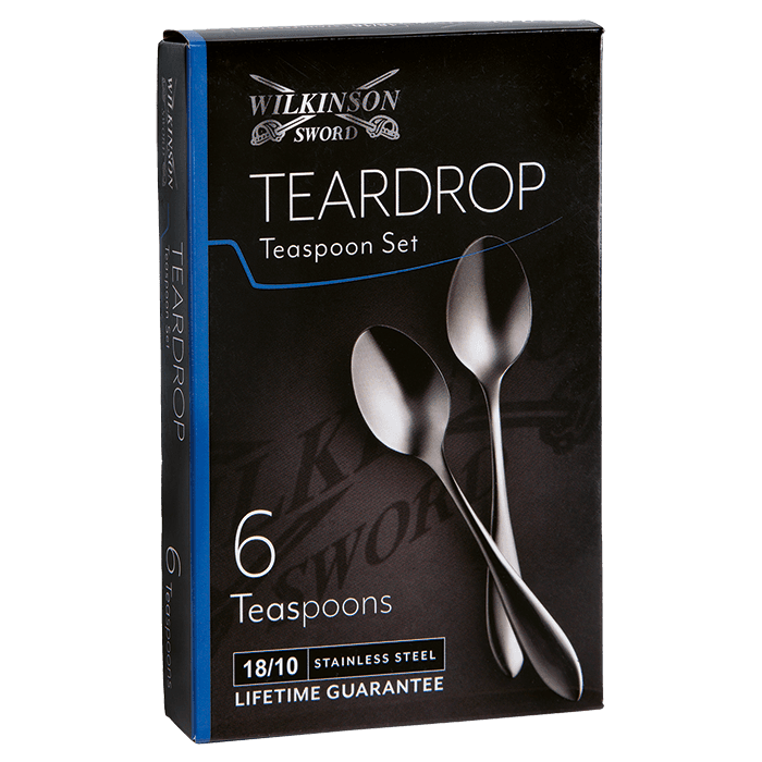 Teardrop 6 Piece Teaspoon Set