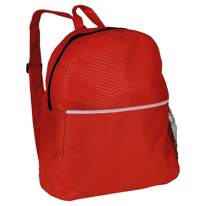 Wave Design Backpack Non-Woven thumbnail 2