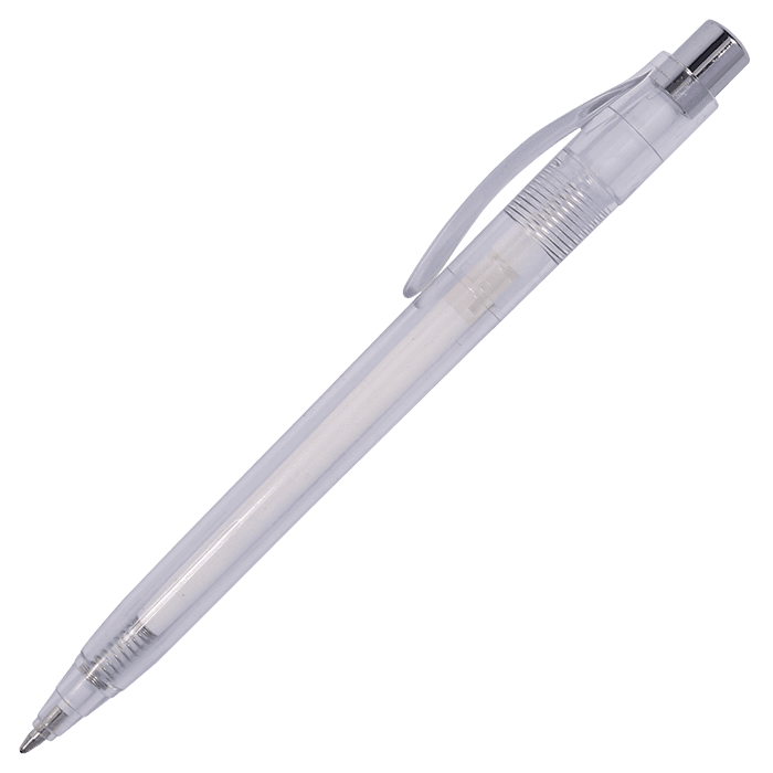 Translucent Ballpoint Pen with Coloured Refill thumbnail 2