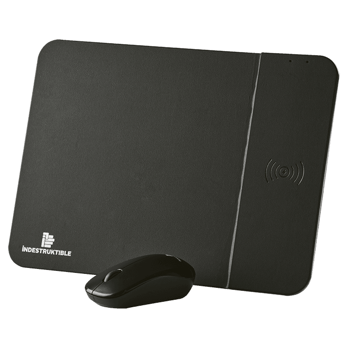 IND Mouse Pad with 10W Fast Wireless Charging