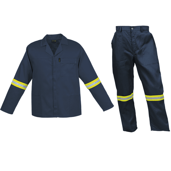 Barron Budget Poly Cotton Conti Suit with Reflective thumbnail 3