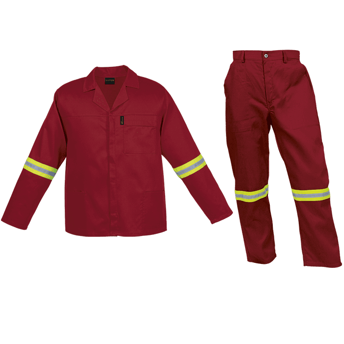 Barron Budget Poly Cotton Conti Suit with Reflective thumbnail 4