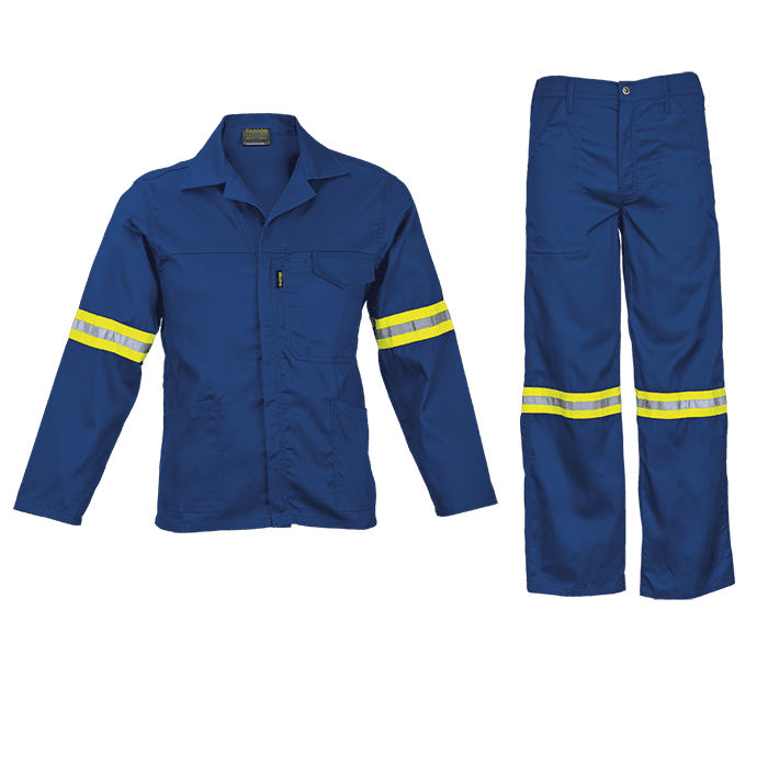 Barron Supreme Poly Cotton Conti Suit with Reflective thumbnail 2