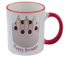 Emoji Happy Birthday – Sublimation Mug