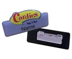 Custom Name Badge – Pin Clip