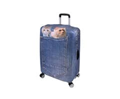 Stretch Luggage Cover – 24 inch (Cats)