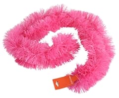 Pink Tinsel Garland