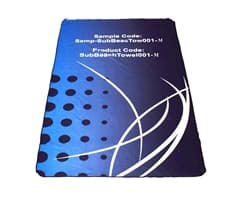 Fluffy Custom Single-Sided Sub Beach Towel – Mediu