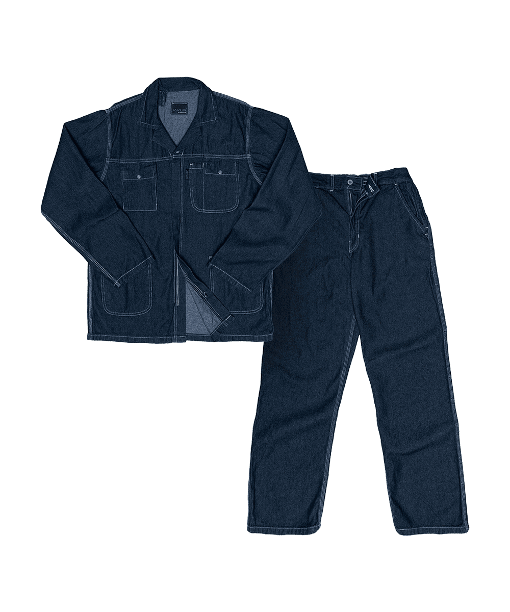 Stone Washed Denim Conti Suit SABS Specification