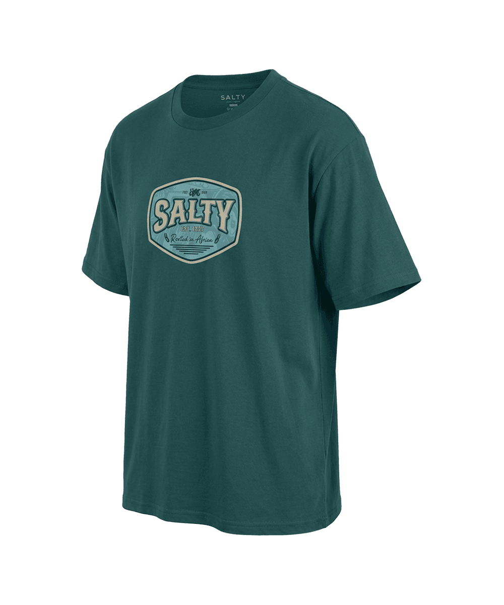 Salty T-Shirt Tractor Badge