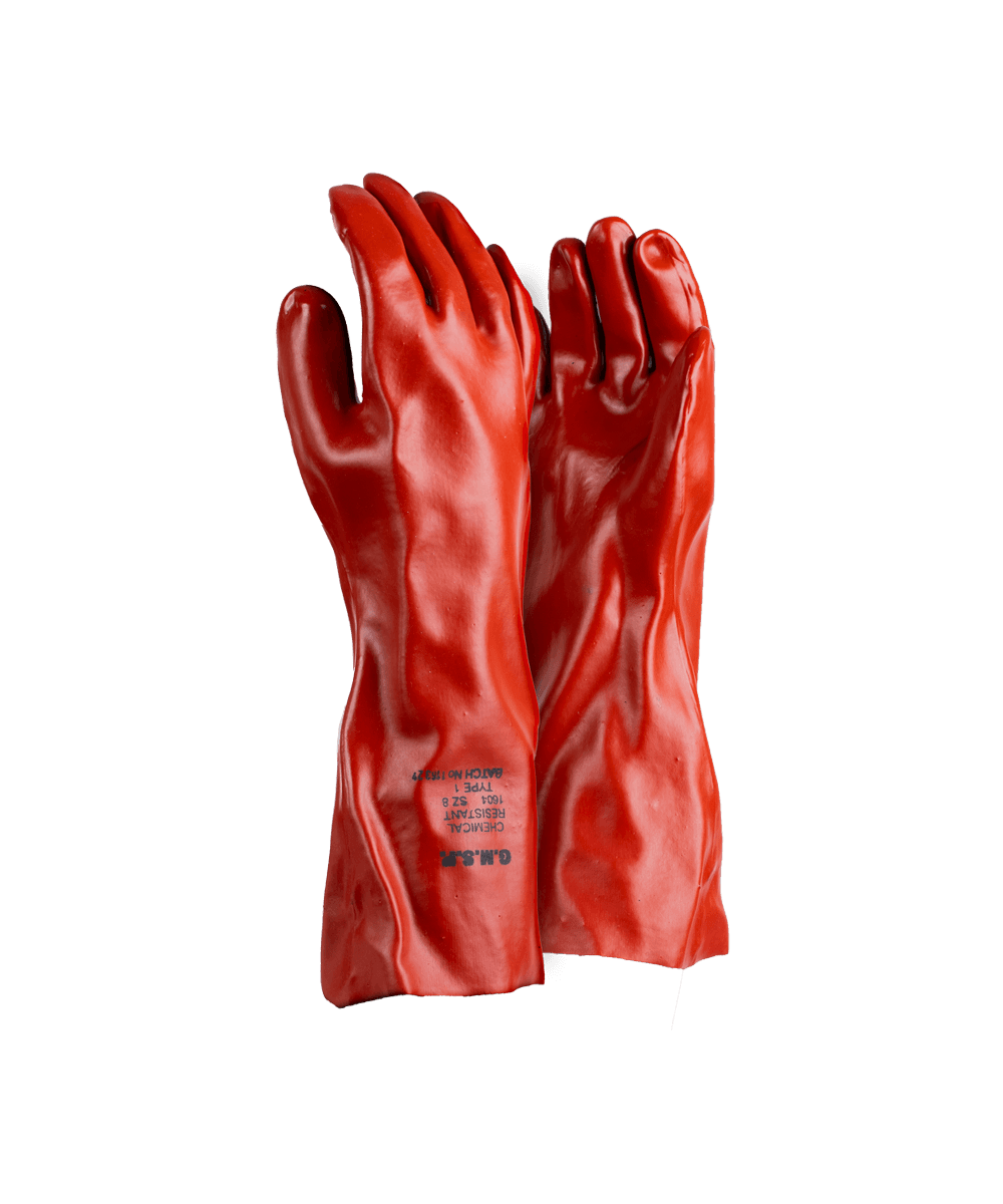 SABS PVC Chemical And Acid Gloves – 40cm