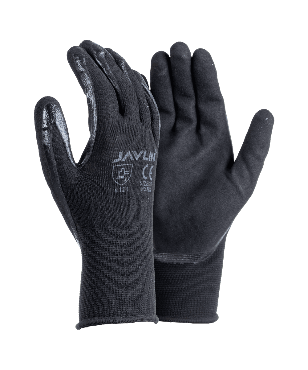 Double Dipped Palm Coated Nitrile Flexi Gloves