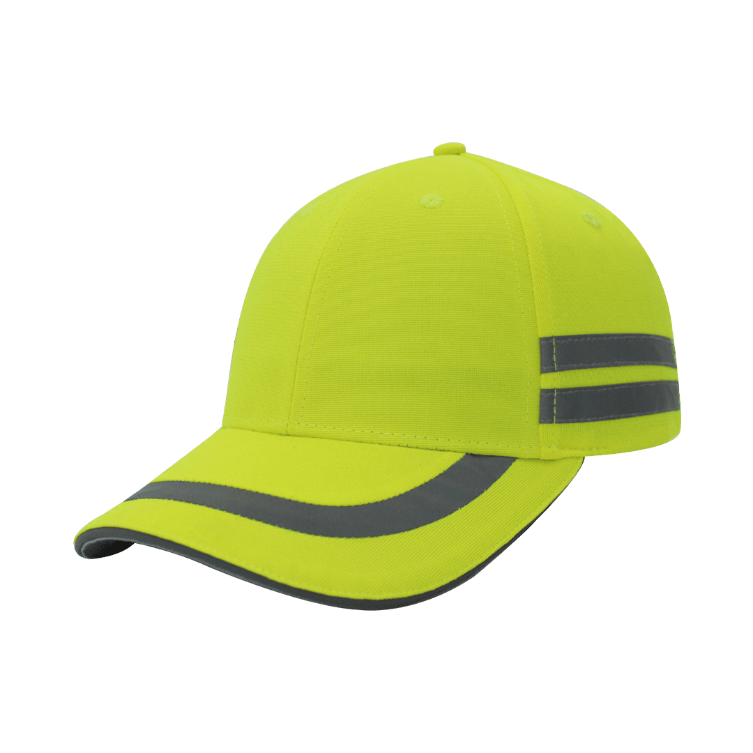 Hi Vis 6 Panel Cap thumbnail 2