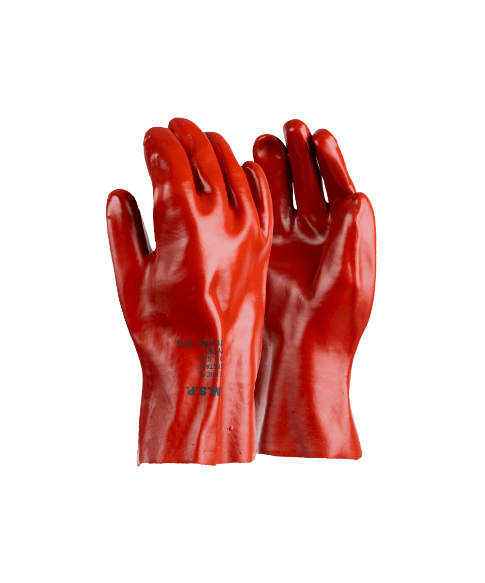 SABS PVC Chemical And Acid Gloves – 27cm