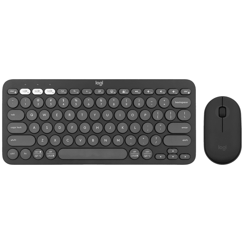 Logitech(R) Pebble 2 Combo – Tonal Graphite