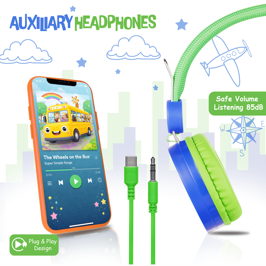 Amplify Kids Adventure Auxiliary Headphone thumbnail 4